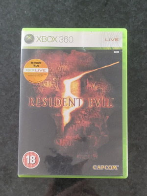 Resident Evil 5 Xbox 360 game with manual