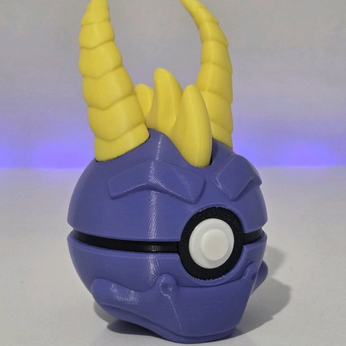 Spyro Pokéball 3D printed figure