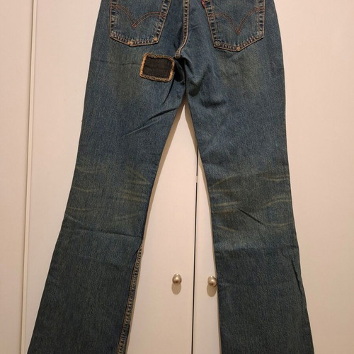 Vintage Levi's 529 women's bootcut jeans size W26 L32 new blue