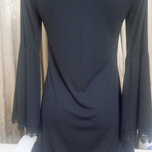 Women's dress black, used, size S