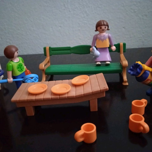 Playmobil picnic set like new
