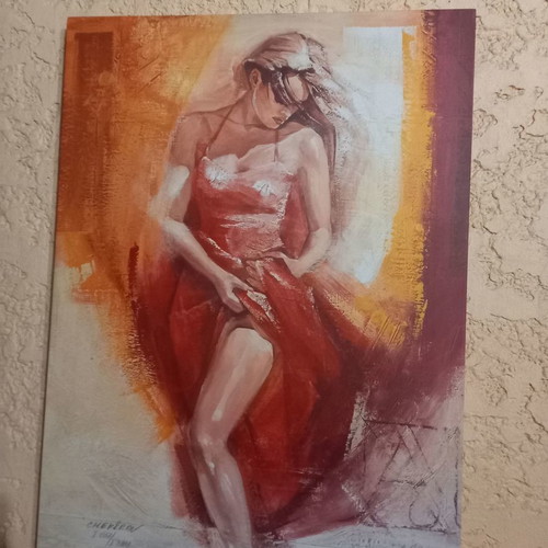 Bizzart paintings used, pack of 45 pieces