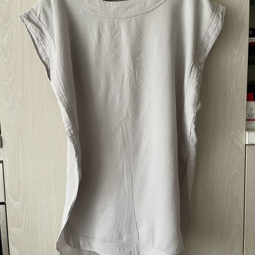 Zara blouse used, grey, size M
