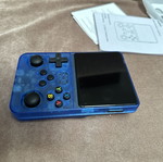 Icy Blue Retro Custom Handheld Console with 14,000+ Roms