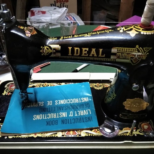 Ideal sewing machine used, needs service and repair