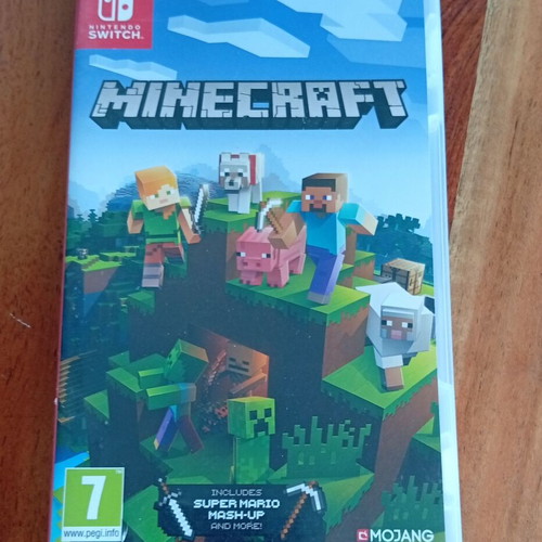 Minecraft Nintendo Switch game like new