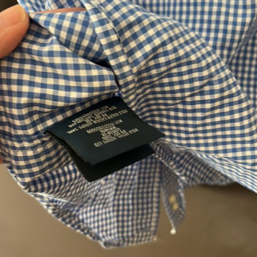 Ralph Lauren kids checkered shirt like new