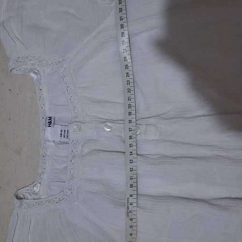 H&M dress for girl 5-6 years, white