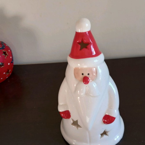 Wooden tealight holder used