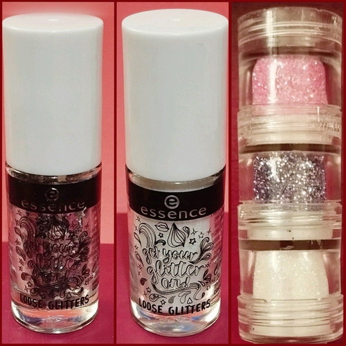 Essence Loose Glitters pack of 5, new