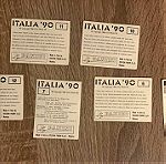  Χαρτάκια Italia 1990 panini World Cup