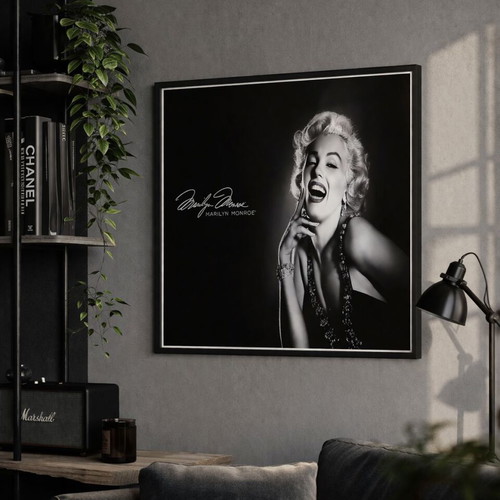Marilyn Monroe poster 40x60cm new, black and white print