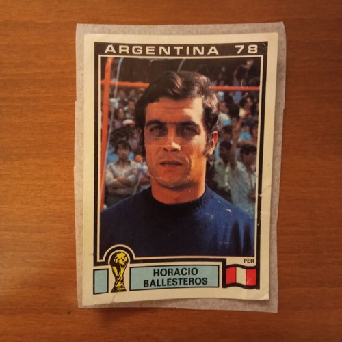 Αυτοκόλλητο Panini Argentina '78 Νο312 Horacio Ballesteros μεταχειρισμένο
