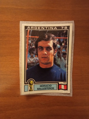 Αυτοκόλλητο Panini Argentina '78 Νο312 Horacio Ballesteros μεταχειρισμένο