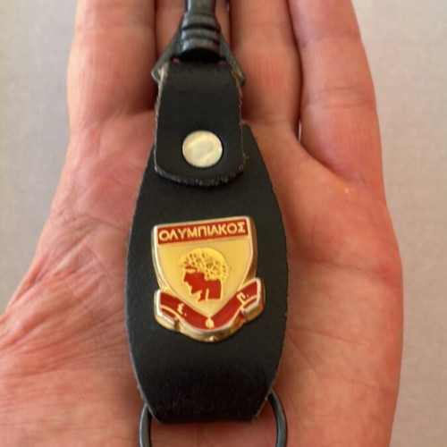 Olympiacos keychain vintage, used
