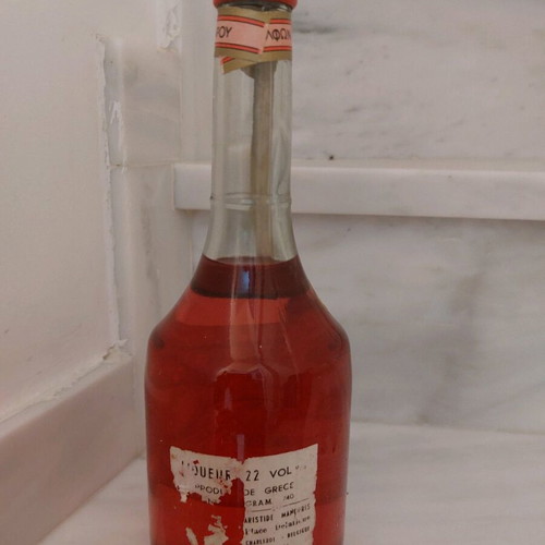 Liquer rose Catsaros vintage sealed
