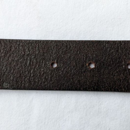 Trussardi men's leather belt used brown, size 95