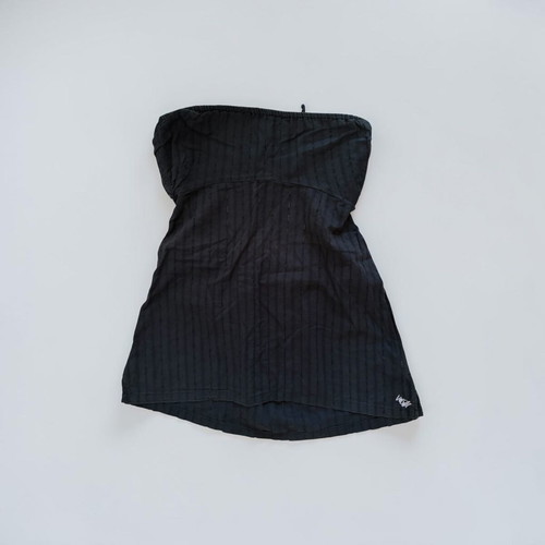 Volcom Black Strapless Top Medium used