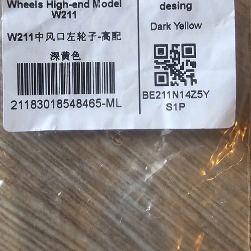 Mercedes W211 air conditioning knobs new for E200