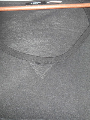 Φόρεμα La Redoute μαύρο ζέρσευ, μέγεθος L-XL