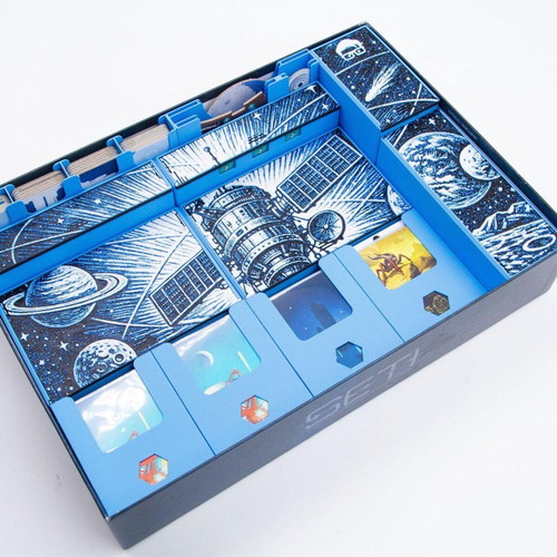 Seti Insert Board Game Organizer 3D Printed for Sleeved Cards