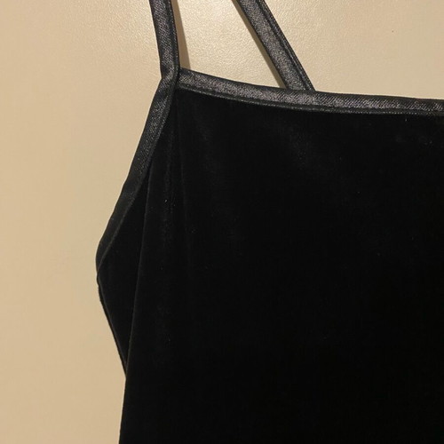Mini velvet dress like new, black