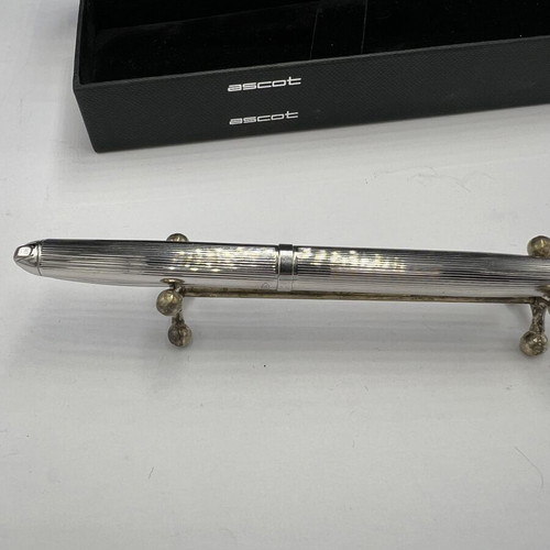 Ascot Silver 925 Pen new in box