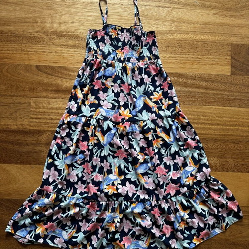 Summer dress for girl 12 years like new, multicolored
