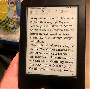Kindle e-ink tablet - Read your books on the beach