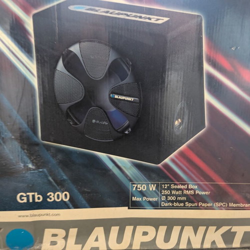 Blaupunkt GTb 300 Car Subwoofer 30cm new