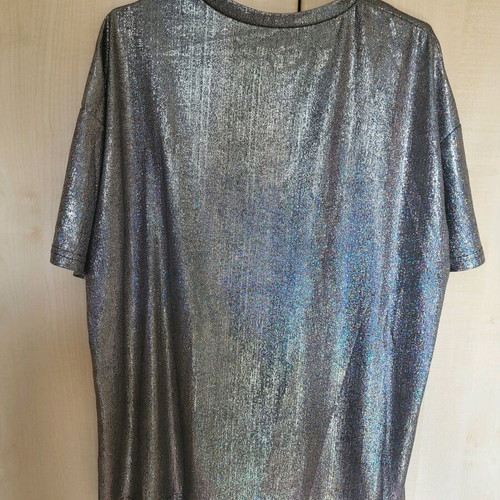 Metallic blouse M-XL