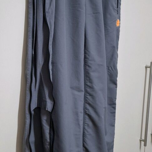 Nike men's gray sweatpants Small with zipper like new