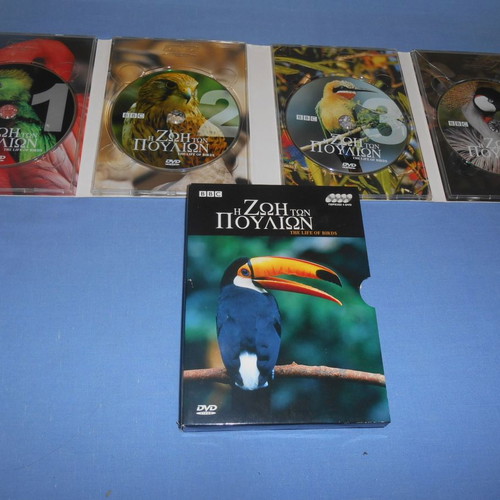 The Life of Birds DVD used, set of 4 discs