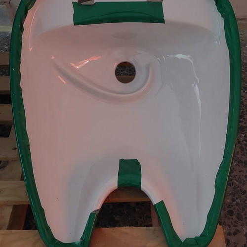 NEW PORCELAIN ITALIAN HAIRDRESSING BATH