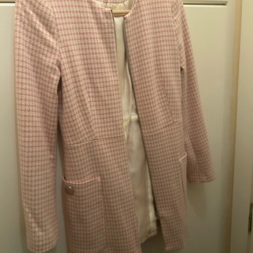 Zara spring autumn coat jacket, pink