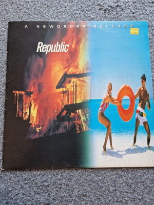 New Order Republic LP vinyl used