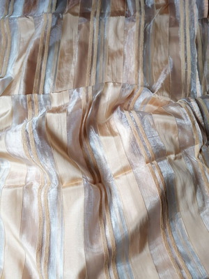 Italian curtains set like new, 2.45 x 2.90 m, pack of two