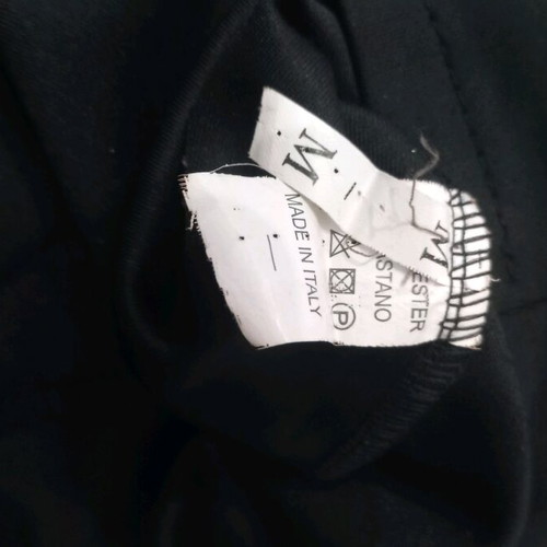 Dress black size M like new, Italian origin