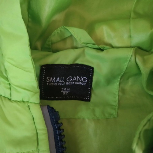 Gang hooded jacket for boys 2-3 years like new, green