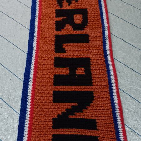 Netherland decorative wall scarf, wool 70%