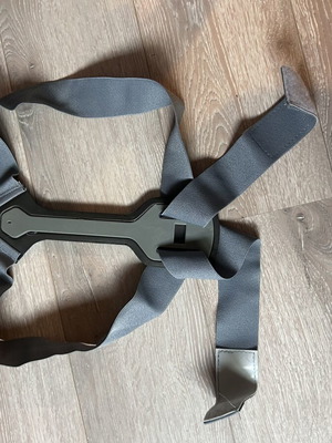 Adjustable Posture Corrector Support Brace like new, grey and turquoise