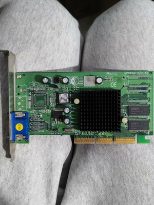 NVIDIA GeForce2 MX400 used 32MB DDR AGP graphics card