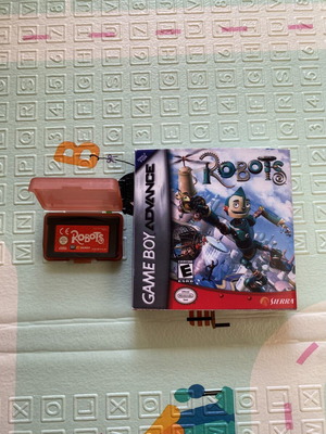 Game Boy Advance Robots κασέτα μεταχειρισμένη με θήκη και ρεπρο κουτί