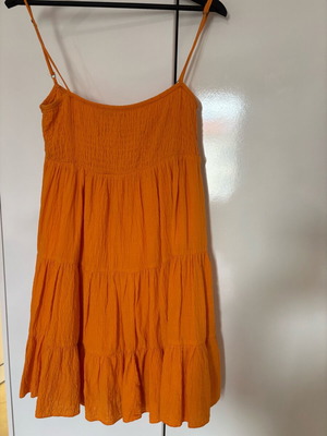 strapless open back dress One Shoulder Orange Long Mermaid Custom Bridesmaid Dresses , BN1177 –  MarryLover main image 1