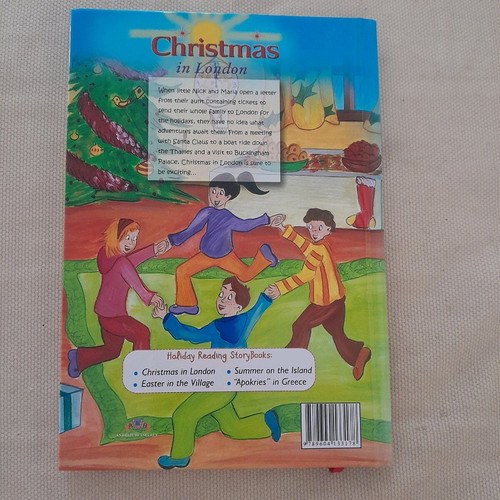 Children's English learning book A1 Christmas in London like new