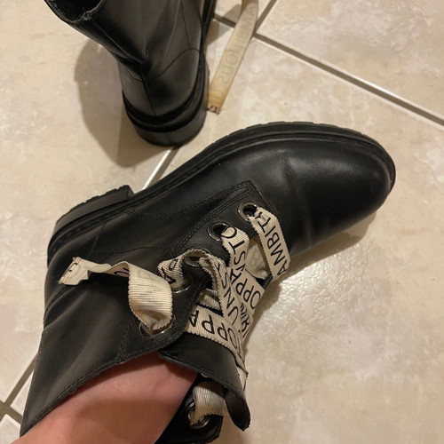 Zara ankle boots size 38 new, black