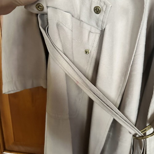 New Look women's trench coat used, size M, beige