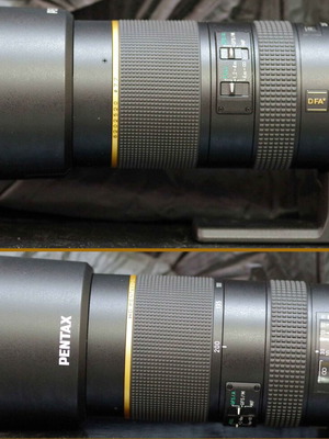 Pentax-D FA* 70-200mmF2.8 ED DC AW lens like new