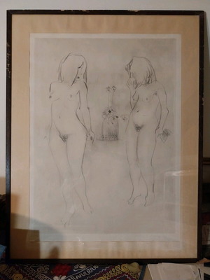 Pavlos Moschidis multiple used drawing 46x66