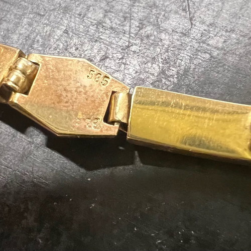 Vintage k14 585 yellow gold bracelet 13.8gr like new